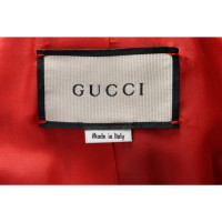 Gucci Jacke/Mantel in Rot