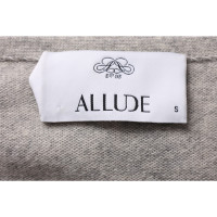 Allude Kleid aus Wolle in Grau