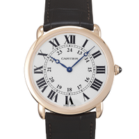Cartier Ronde Louis Leather