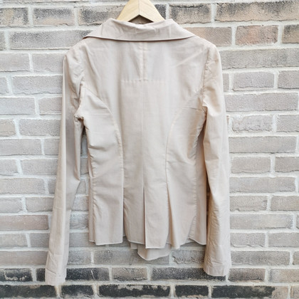 Malloni Blazer aus Baumwolle in Beige