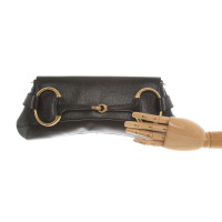 Gucci Clutch Leer in Zwart