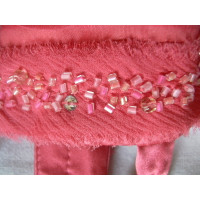 Bcbg Max Azria Dress Silk in Pink