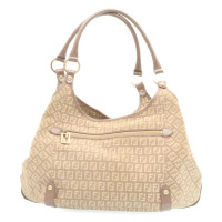 Fendi Sac fourre-tout en Toile en Marron