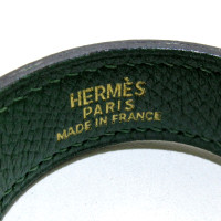 Hermès Ensemble de bijoux en Cuir en Vert