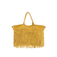 Gianni Chiarini Shopper Suede in Yellow