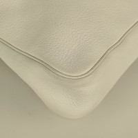 Hermès Massai 32 Leather in White