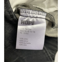 Hope Veste/Manteau en Coton en Noir