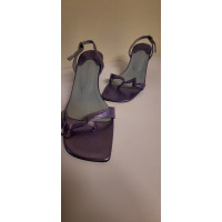 Sigerson Morrison Sandals Leather in Violet