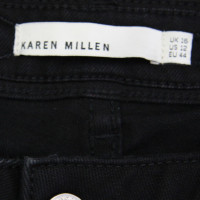 Karen Millen Jeans in Schwarz