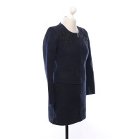 Claudie Pierlot Anzug aus Baumwolle in Blau