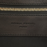 Sonia Rykiel Umhängetasche aus Leder in Schwarz
