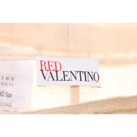 Red Valentino Short en Coton en Crème
