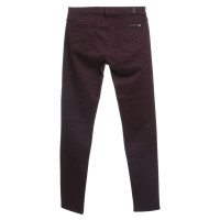 7 For All Mankind Skinny-Jeans in Bordeaux