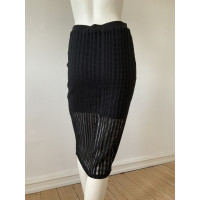 T By Alexander Wang Skirt Cotton in Black