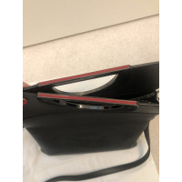 Christian Louboutin Handtasche aus Leder in Schwarz