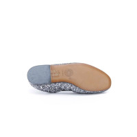 Bimba Y Lola Slippers/Ballerinas Leather in Silvery