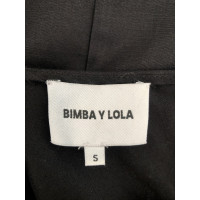 Bimba Y Lola Kleid aus Baumwolle in Schwarz