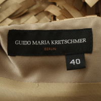 Guido Maria Kretschmer Dynamic skirt in leather look