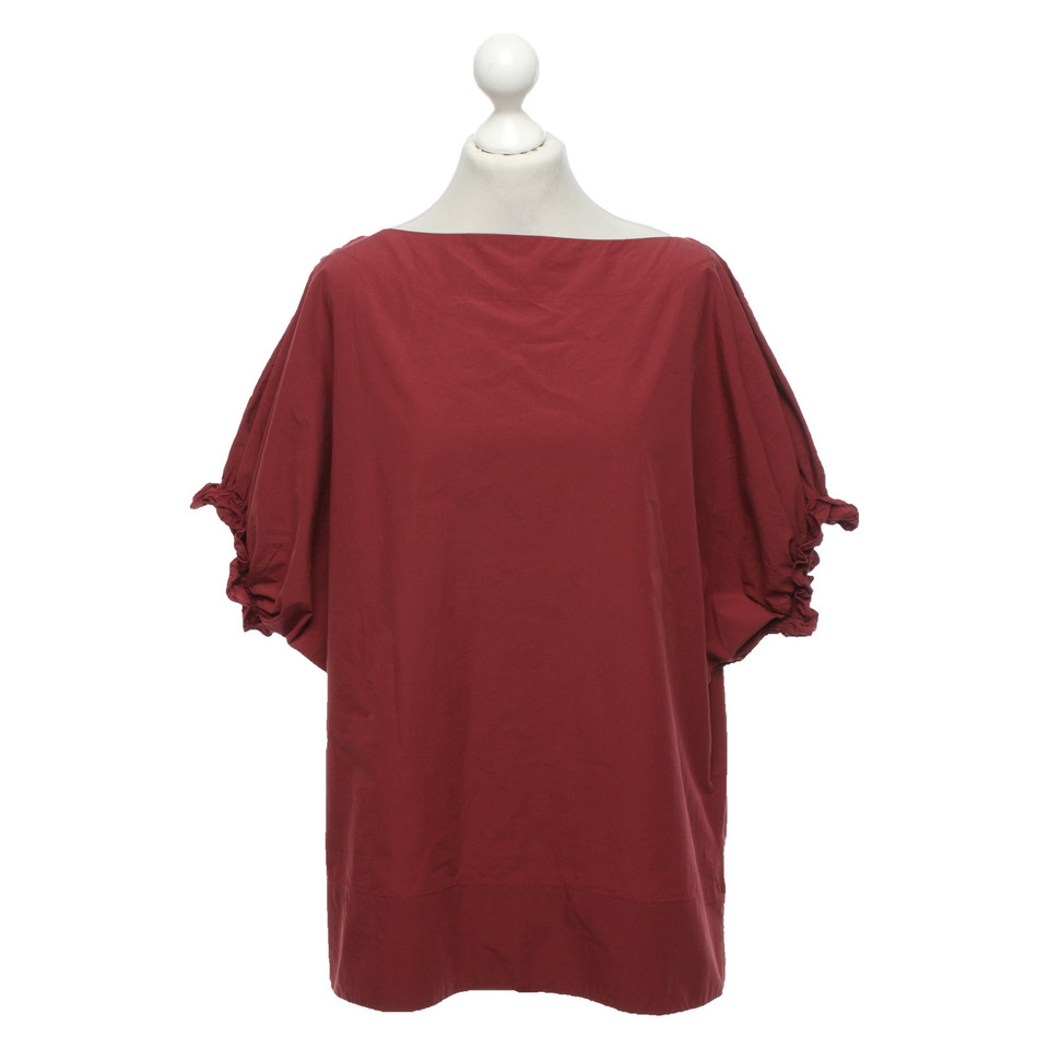 Tomas Maier Top Cotton in Red