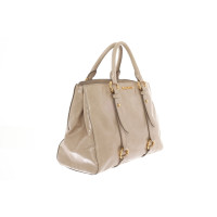 Miu Miu Shoulder bag Leather in Beige