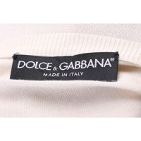 Dolce & Gabbana Tricot en Soie en Crème