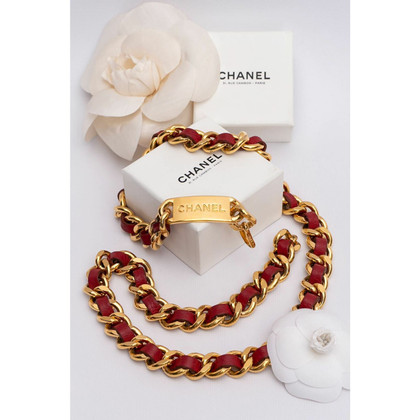 Chanel Gürtel in Rot