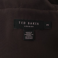 Ted Baker zijden jurk met patroon