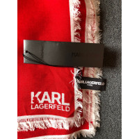Karl Lagerfeld Sciarpa in Rosso