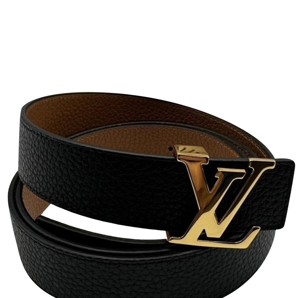 Louis Vuitton Ceinture en Cuir en Noir