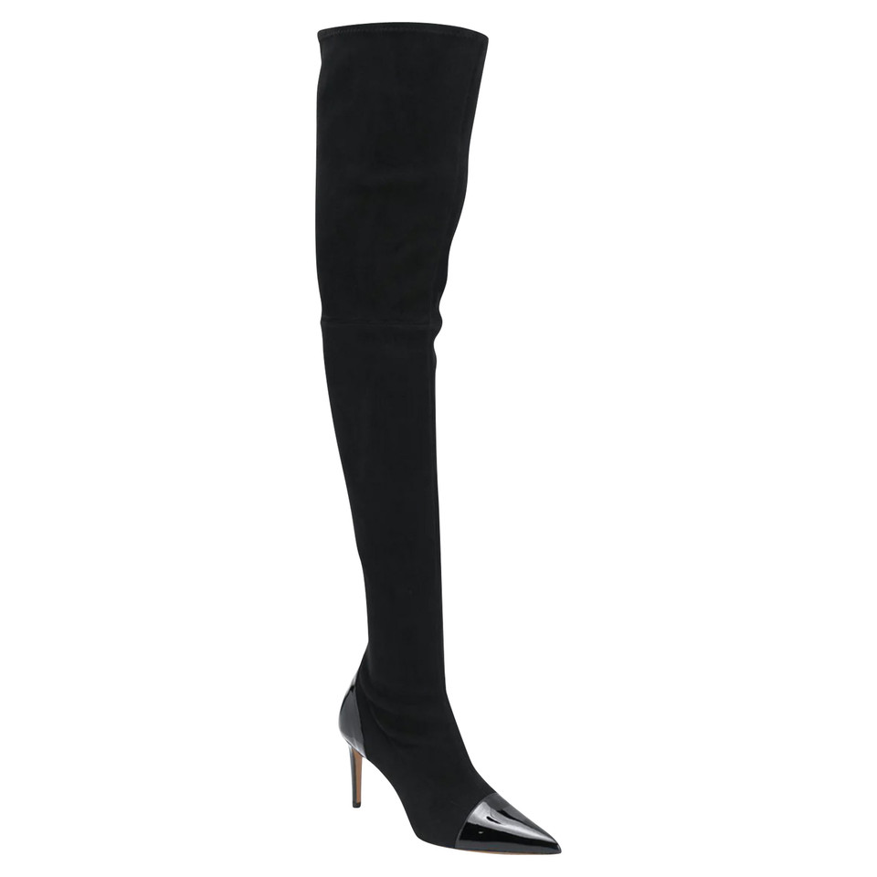Alexandre Vauthier Boots Suede in Black