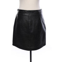 Set Skirt Leather