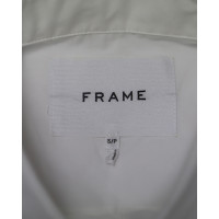 Frame Oberteil aus Baumwolle in Weiß