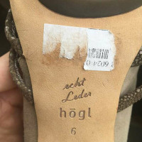 Högl Pumps/Peeptoes Leather in Beige