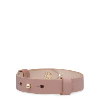 Bulgari Armreif/Armband aus Leder in Rosa / Pink