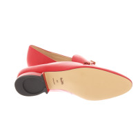 Coach Slippers/Ballerinas Leather in Red