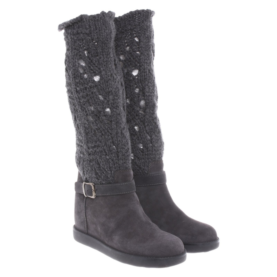 Twinset Milano Boots in Grey