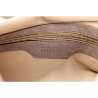 Abro Shoulder bag Leather in Taupe