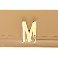 Moschino Borsa a tracolla in Pelle in Beige