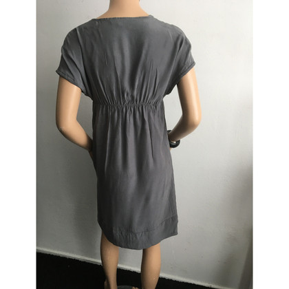Sandro Dress Silk in Grey