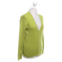 Roeckl Lime groen vest in cashmere