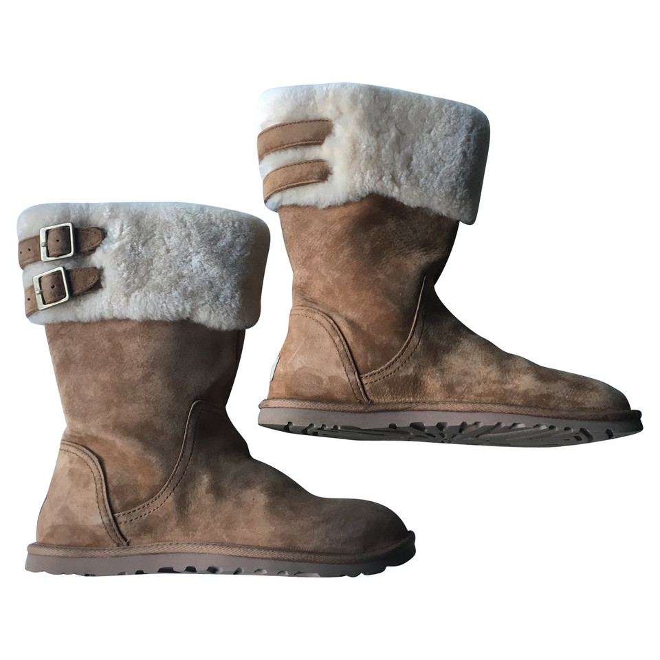 Ugg Australia Ankle boots with lambskin trimming