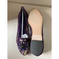 Dolce & Gabbana Slipper/Ballerinas in Violett