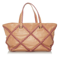 Bottega Veneta Sac fourre-tout en Cuir en Beige