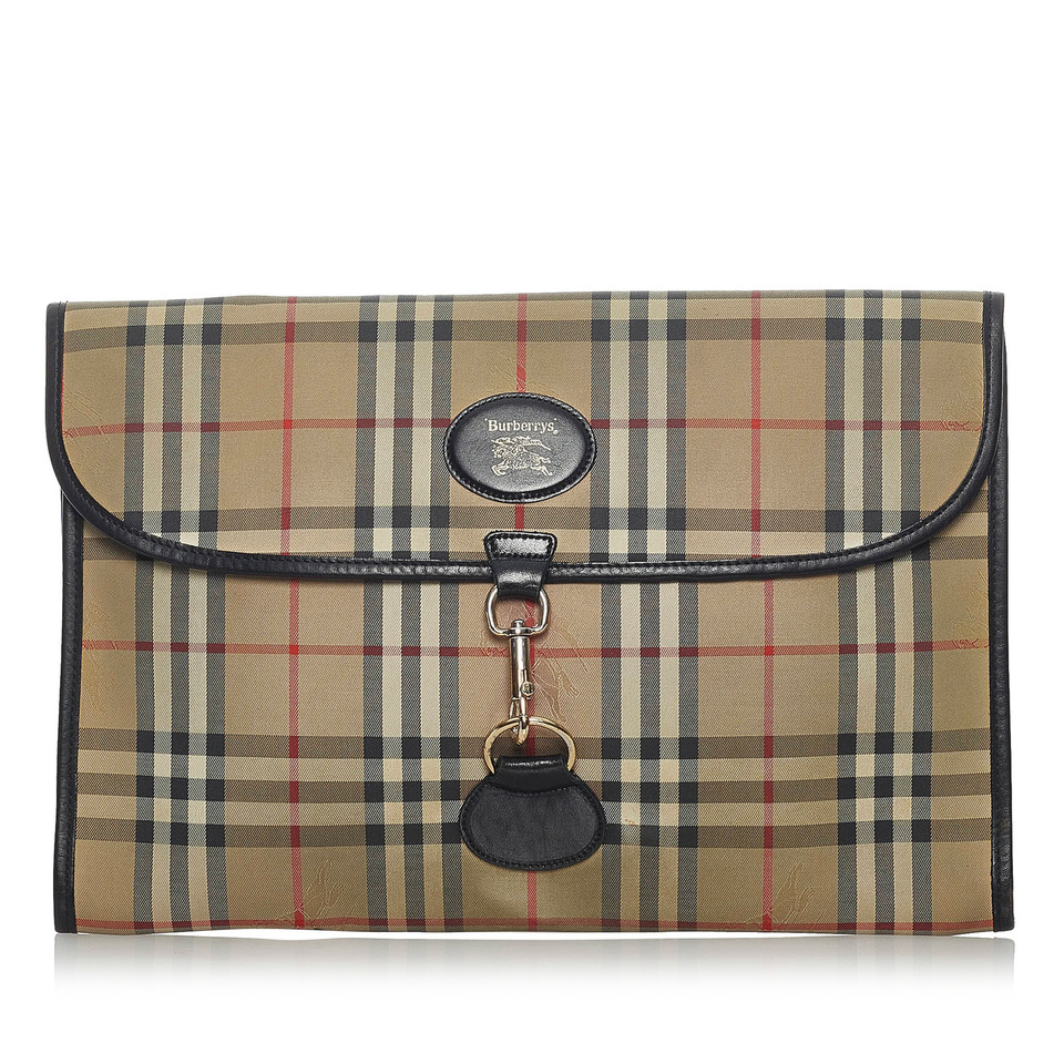 Burberry Pochette in Tela in Beige