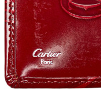 Cartier Sac à main/Portefeuille en Cuir en Rouge