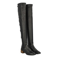 Francesco Russo Boots Leather in Black