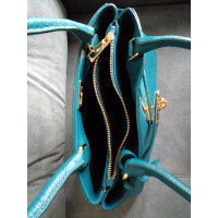 Luisa Spagnoli Handbag Leather in Blue
