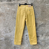 Armani Jeans Jeans aus Baumwolle in Gelb