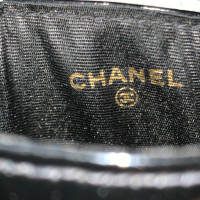 Chanel Accessoire aus Lackleder in Schwarz