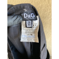 D&G Trousers Wool in Black